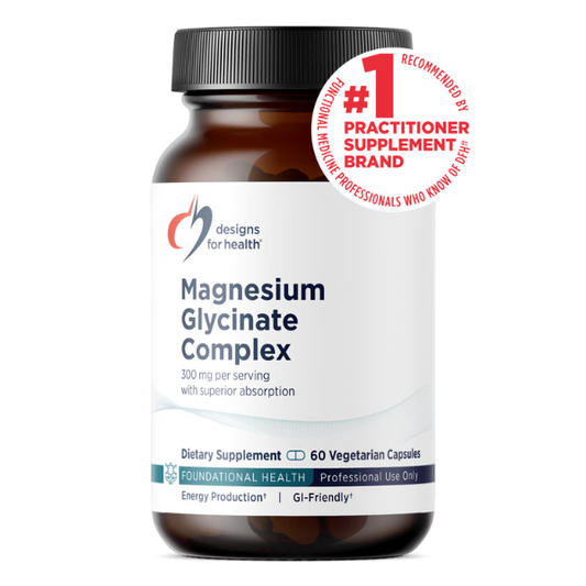 complejo de glicinato de magnesio  (60 veg caps) , Designs for Health