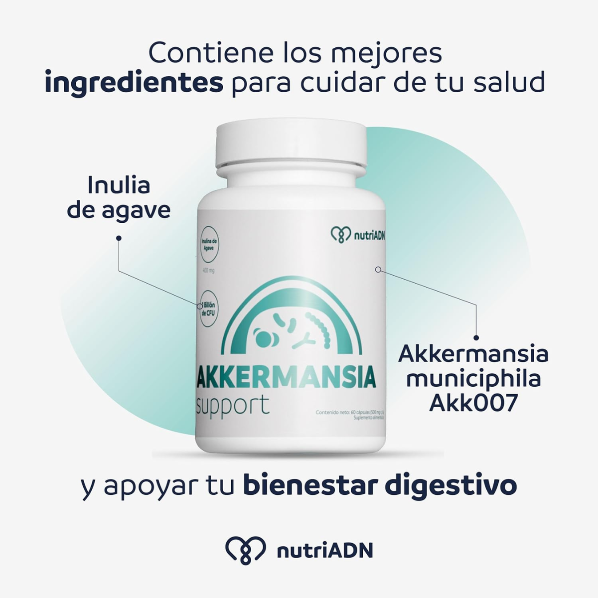 Akkermansia Support (60 caps), NutriADN