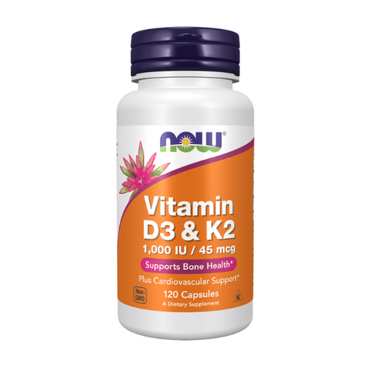 Vitamina D-3 1000 iu K-2 45 mcg (120 VCAPS)/ Vitamin D-3 & K-2 1000 IU 45 mcg