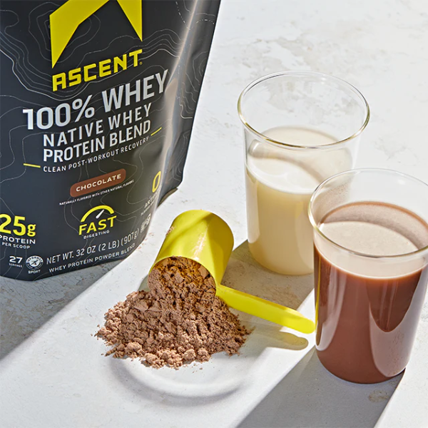 Proteina Sabor Chocolate y Crema de Cacahuate (4 lb / 1.8 kg), Ascent