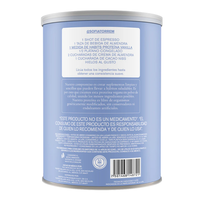 Proteina Probiotica sabor Vainilla - 488g, Habits