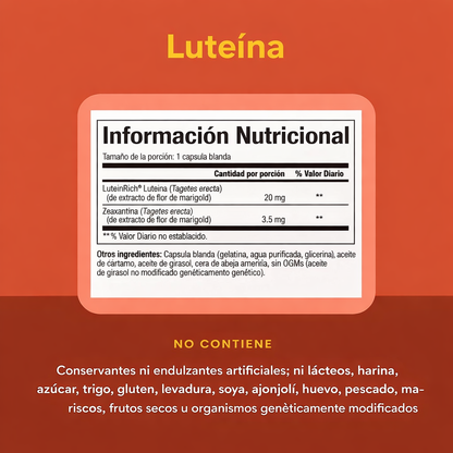 Luteina 20 mg 30 sg, Natural Factors