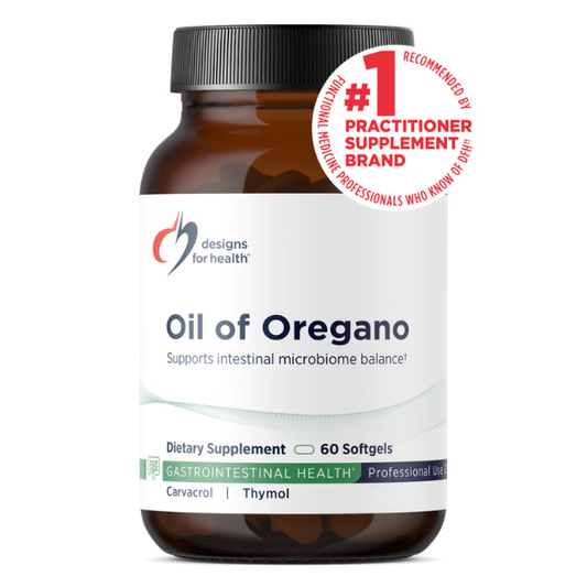 aceite de orégano (60 veg caps), Designs for Health