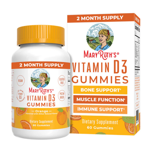 Vitamina D3 en gomitas / Vitamin D3 Gummies, Lemon Strawberry Orange, 60 ct
