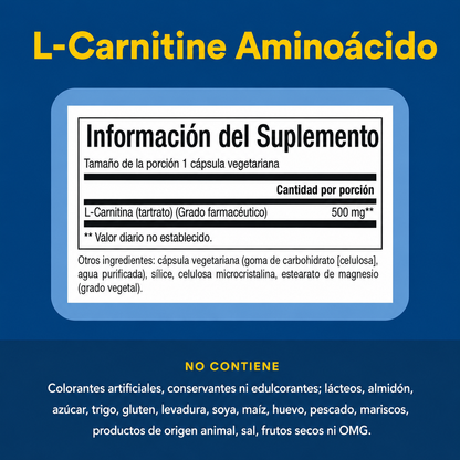 L-Carnosina 500 mg 60 vcap, Natural Factors