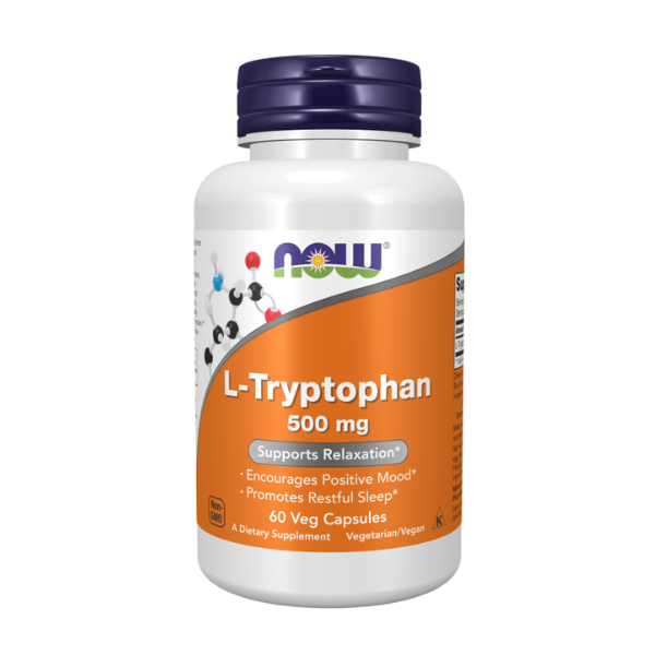 L-triptófano 500 mg /L-Tryptophan 500mg 60Veg Capsules