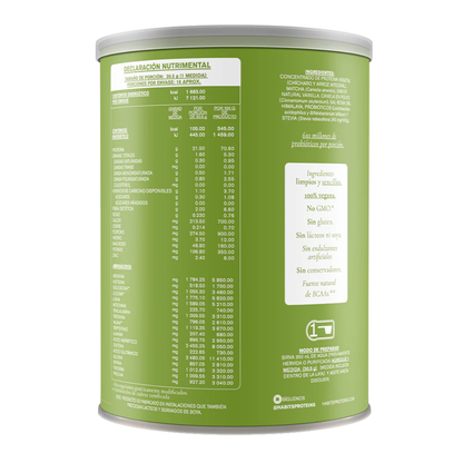 Proteina Probiotica sabor Matcha Vainilla (488 gr), Habits