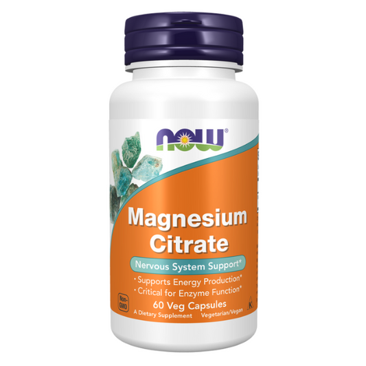Cápsulas vegetales de citrato de magnesio (60 Cápsulas)