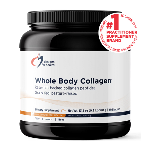 Colágeno para el Cuerpo 12.5 g (13.8 oz/390 gr) en Polvo, Designs for Health