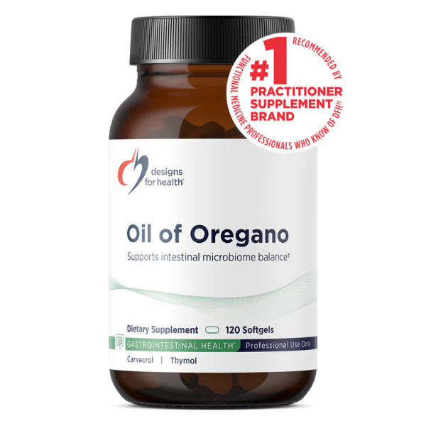 Aceite de Orégano 60 mg (120 sofgtels), Designs for Health