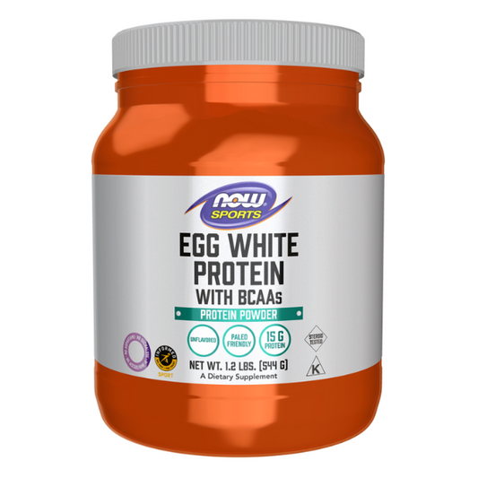 Proteína de clara de huevo (sin sabor)544gm (1.2lbs)/ Egg White Protein, Unflavored