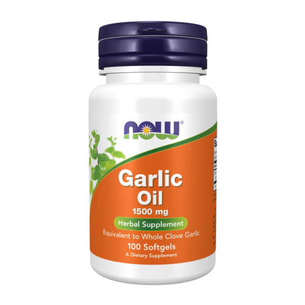 Aceite de ajo 1500mg (100 Softgels)/ Garlic Oil