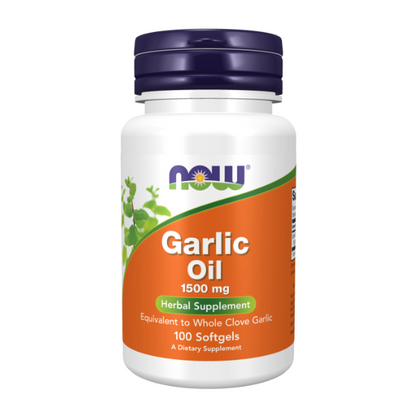 Aceite de ajo 1500mg (100 Softgels)/ Garlic Oil