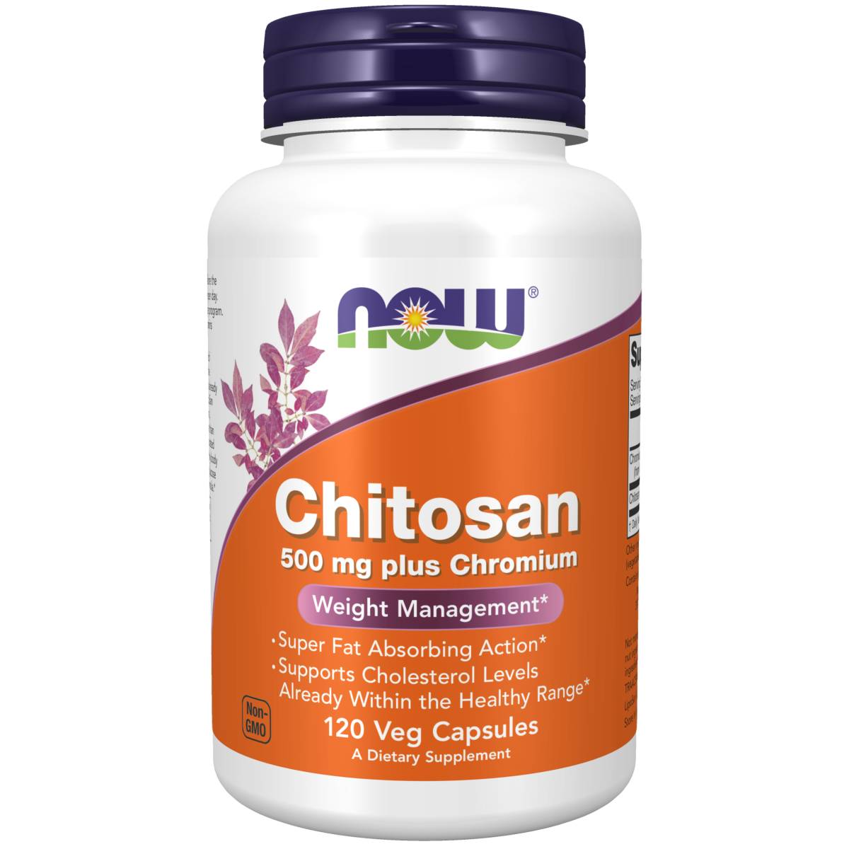 Chitosan 500 mg Cromo (120 Veg Caps)/ Chitosan 500 mg plus Chromium
