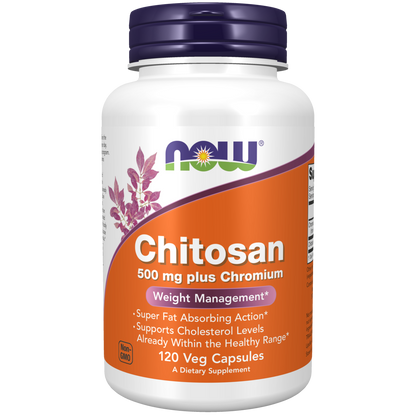 Chitosan 500 mg Cromo (120 Veg Caps)/ Chitosan 500 mg plus Chromium