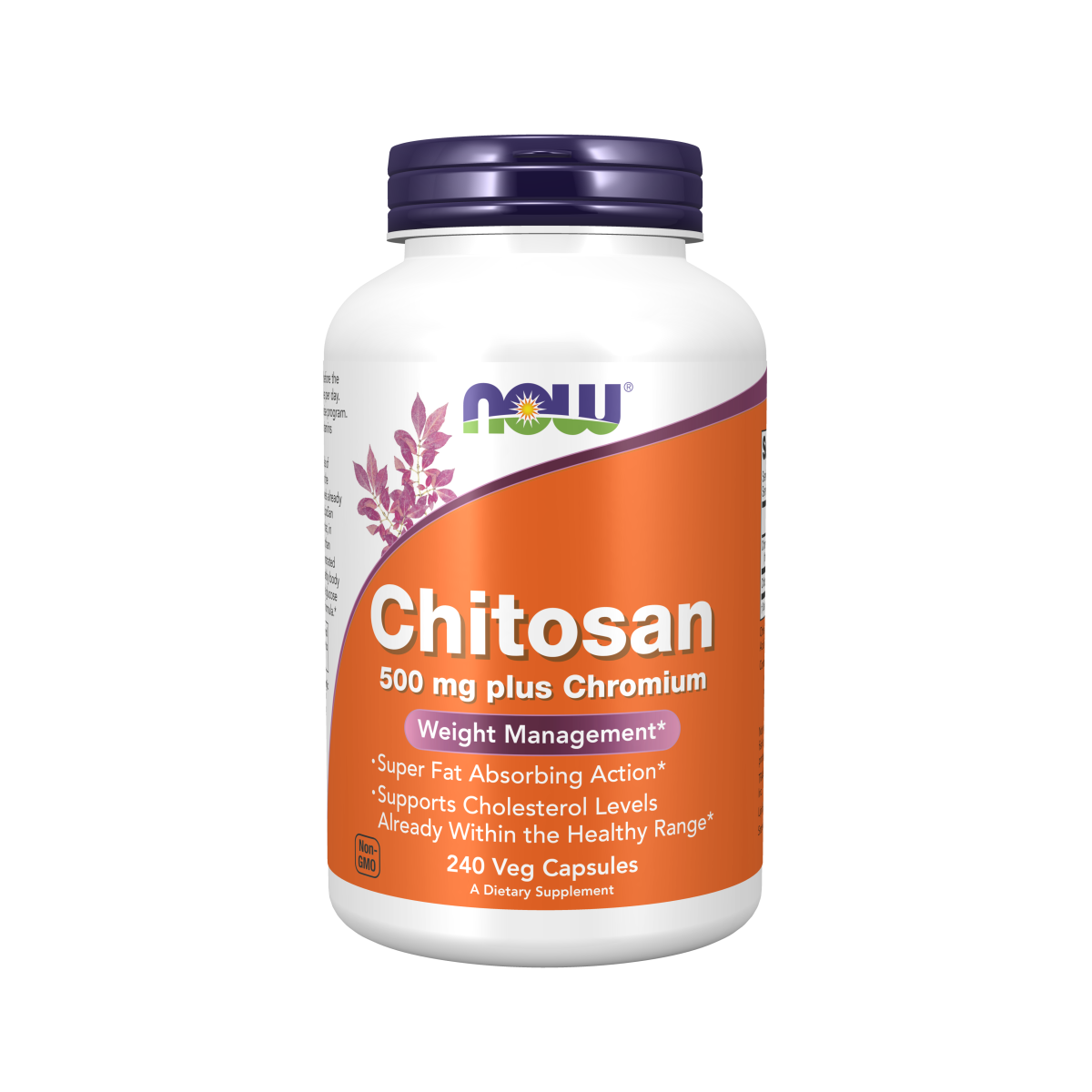 Chitosan 500 mg plus cromo (240 Veg Capsules)/Chromium