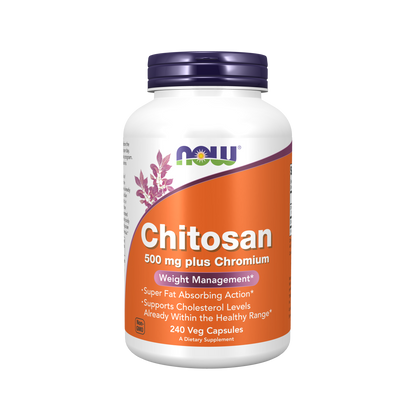 Chitosan 500 mg plus cromo (240 Veg Capsules)/Chromium