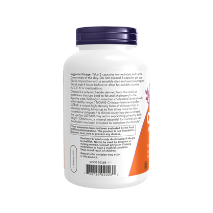 Chitosan 500 mg plus cromo (240 Veg Capsules)/Chromium