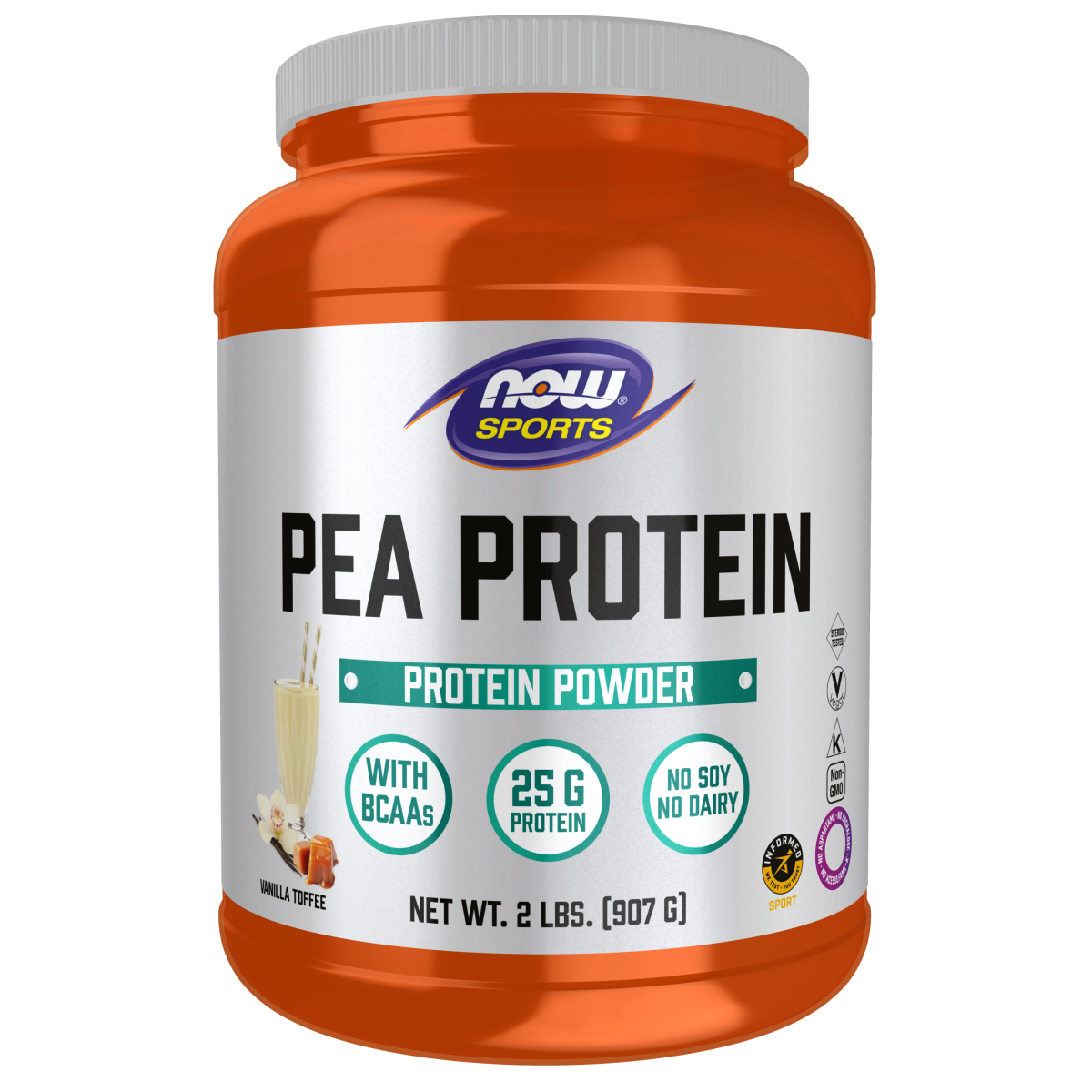 CC Proteina de Guisante, Vainilla y Caramelo en Polvo (2 lbs)