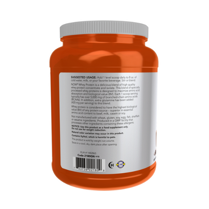 Proteina de Whey, Sabor Chocolate (2 lb/907 g)