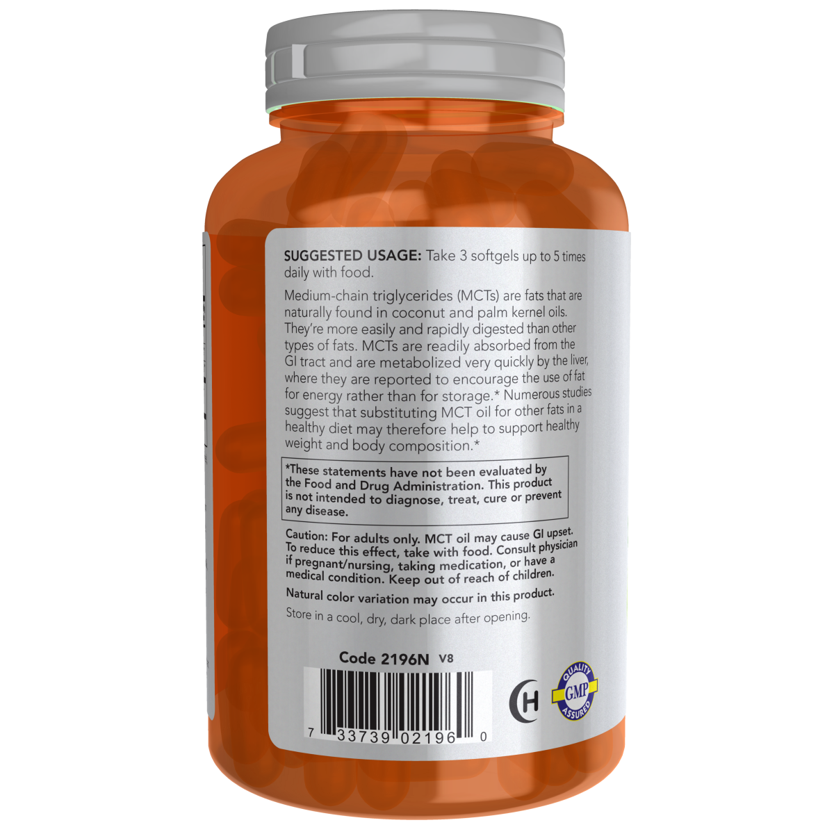 MCT Oil 1000 mg 150 Softgels