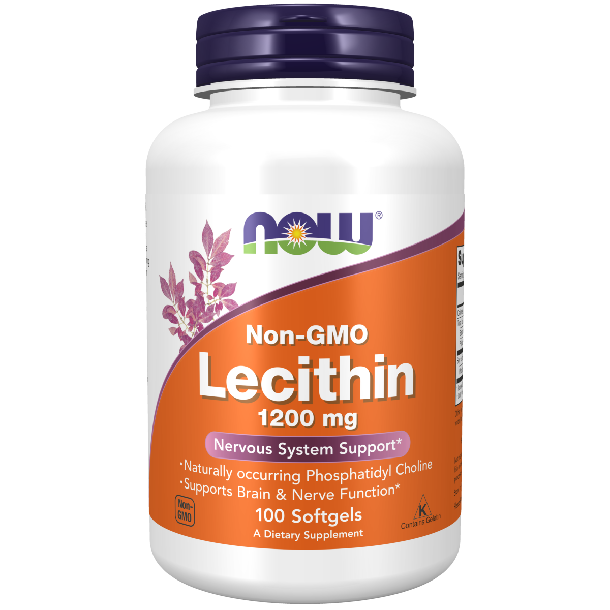 Lecithin 1200 mg (100 Softgels)/ Lecitina 1200 mg