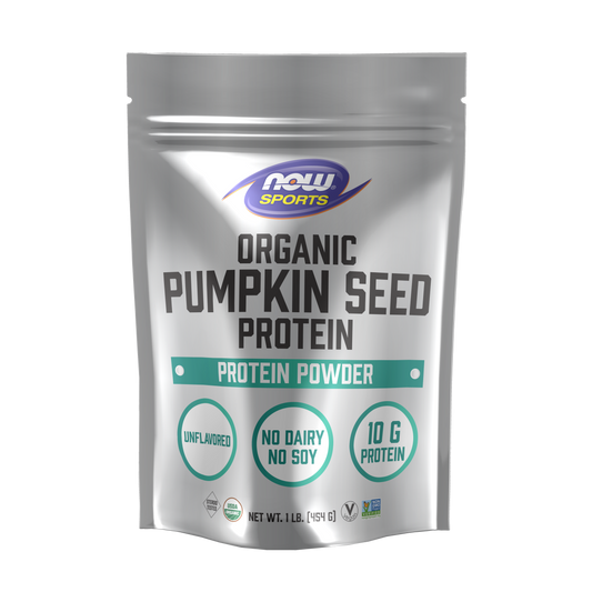Proteína de semilla de calabaza, polvo orgánico (454g)1lbs/ Pumpkin Seed Protein, Organic Powder