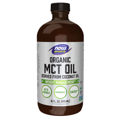 Aceite MCT orgánico 473ml (16 fl oz) / MCT Oil Organic