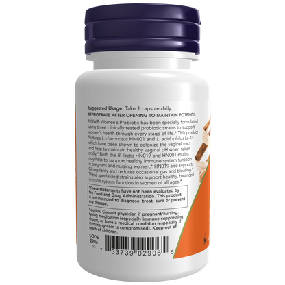 Probiótico para mujeres 20 Billion (50 Veg CAPS) /Women's Probiotic 20 Billion