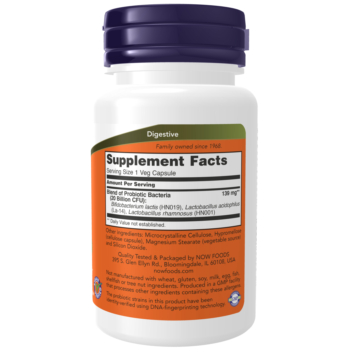 Probiótico para mujeres 20 Billion (50 Veg CAPS) /Women's Probiotic 20 Billion