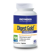 Digest Gold™ + Probióticos (45 caps) , Apoyo Digestivo, Enzymedica