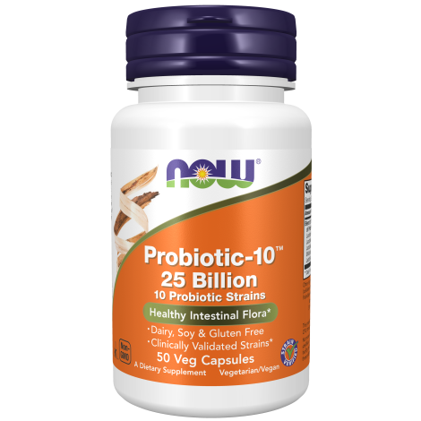 Probióticos 10 25 Billones (50 Veg Caps)/ Probiotic-10 25 Billion 50 VCAPS