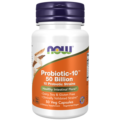 Probiótico 10 50  Billon( 50 Veg Caps)