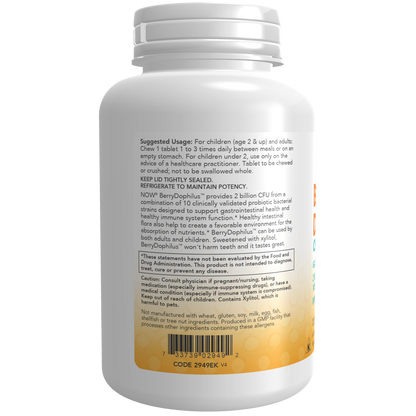 BerryDophilus™ para niños (120 Chewables) / BerryDophilus™ Kids
