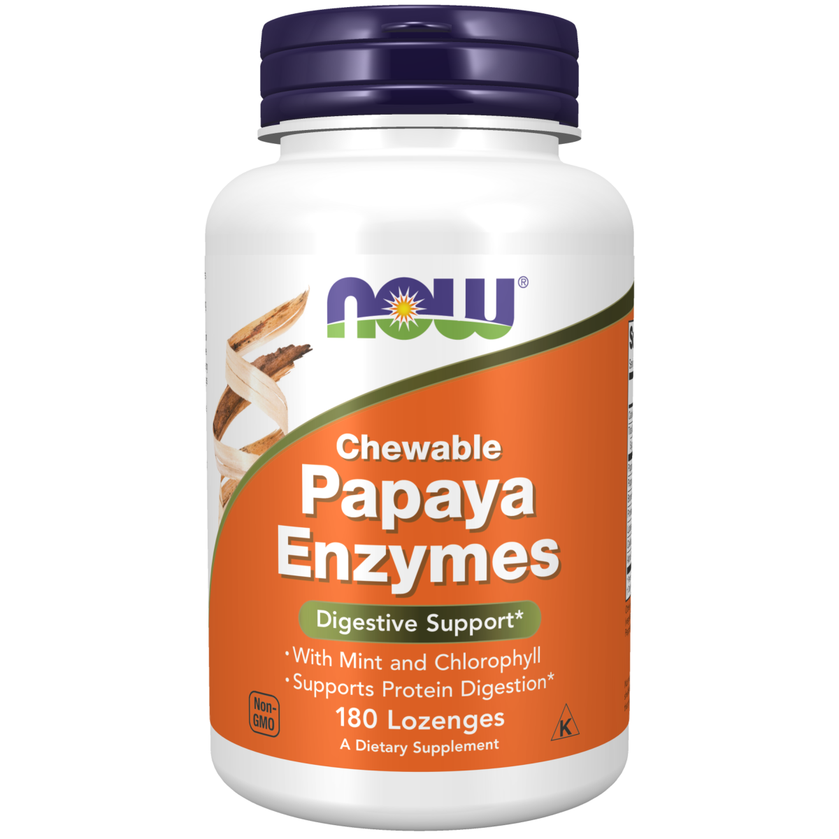 Pastillas de enzimas de papaya / Papaya Enzyme  180 Lozenges