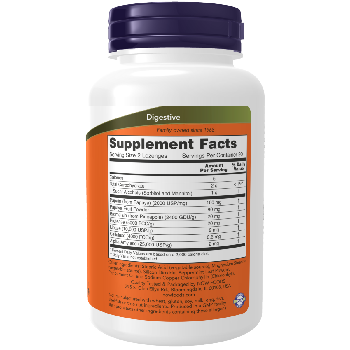 OFERTA 50% Enzimas de Papaya (180 tabs)