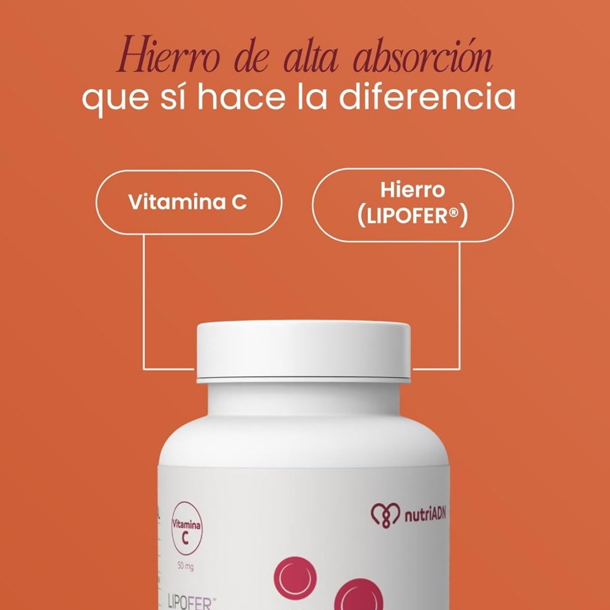 Iron Support (60 caps), NutriADN