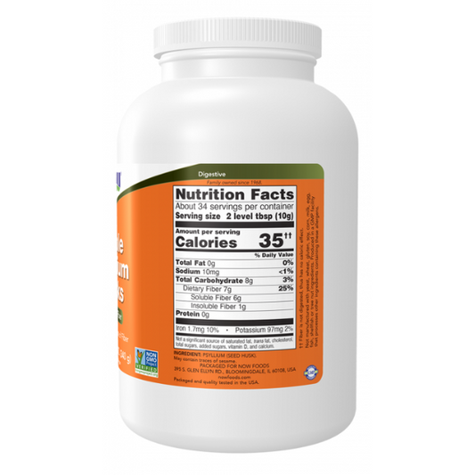 Cáscaras de Psyllium Enteras (12oz) /Psyllium Husks, Whole. 340grs