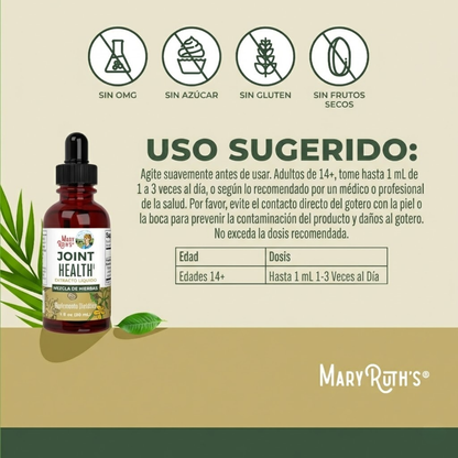 Gotas líquidas para la salud de las articulaciones,1 fl oz (30ml)