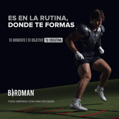 Creatina Monohidratada 450 g (90 porciones), Birdman