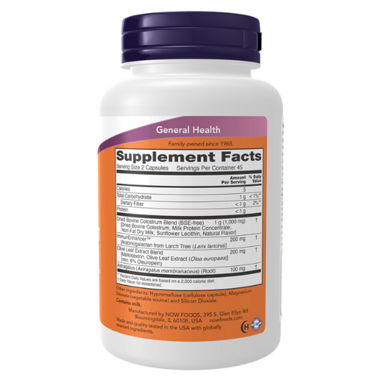 Super Calostro 500 mg Cápsulas Vegetales