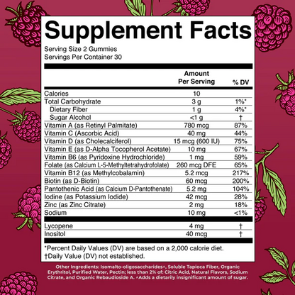 Gomitas multivitamínicas para hombres mayores de 40 años / Men’s 40+ Multivitamin Gummies