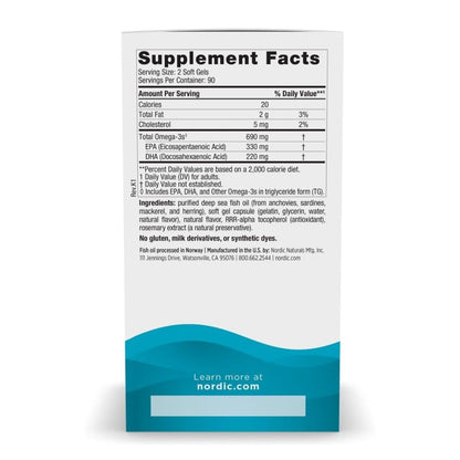 Omega-3 - 690mg - 120 Cápsulas Blandas