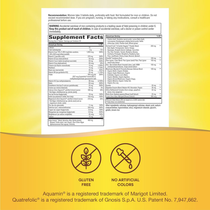 Alive!® Max3 Potency Multivitaminico Para Mujeres (90 tabs), Nature's Way