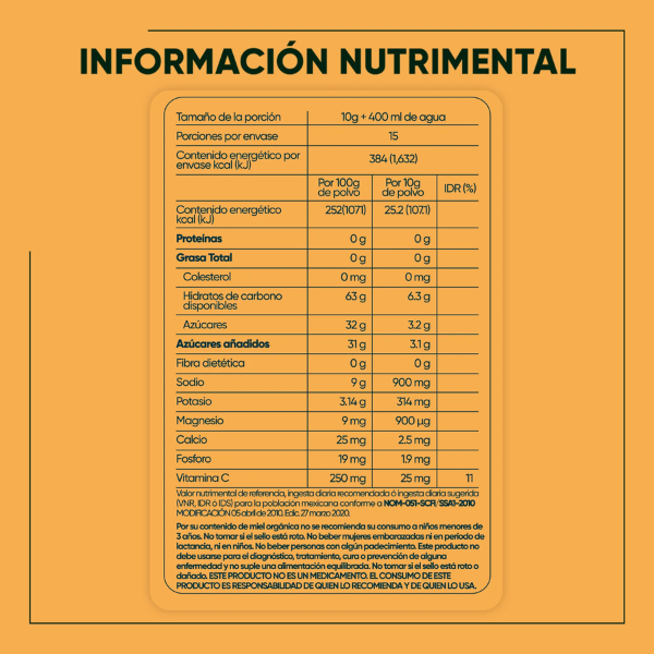 ION X Recover Easy Pack 210 g Limón
