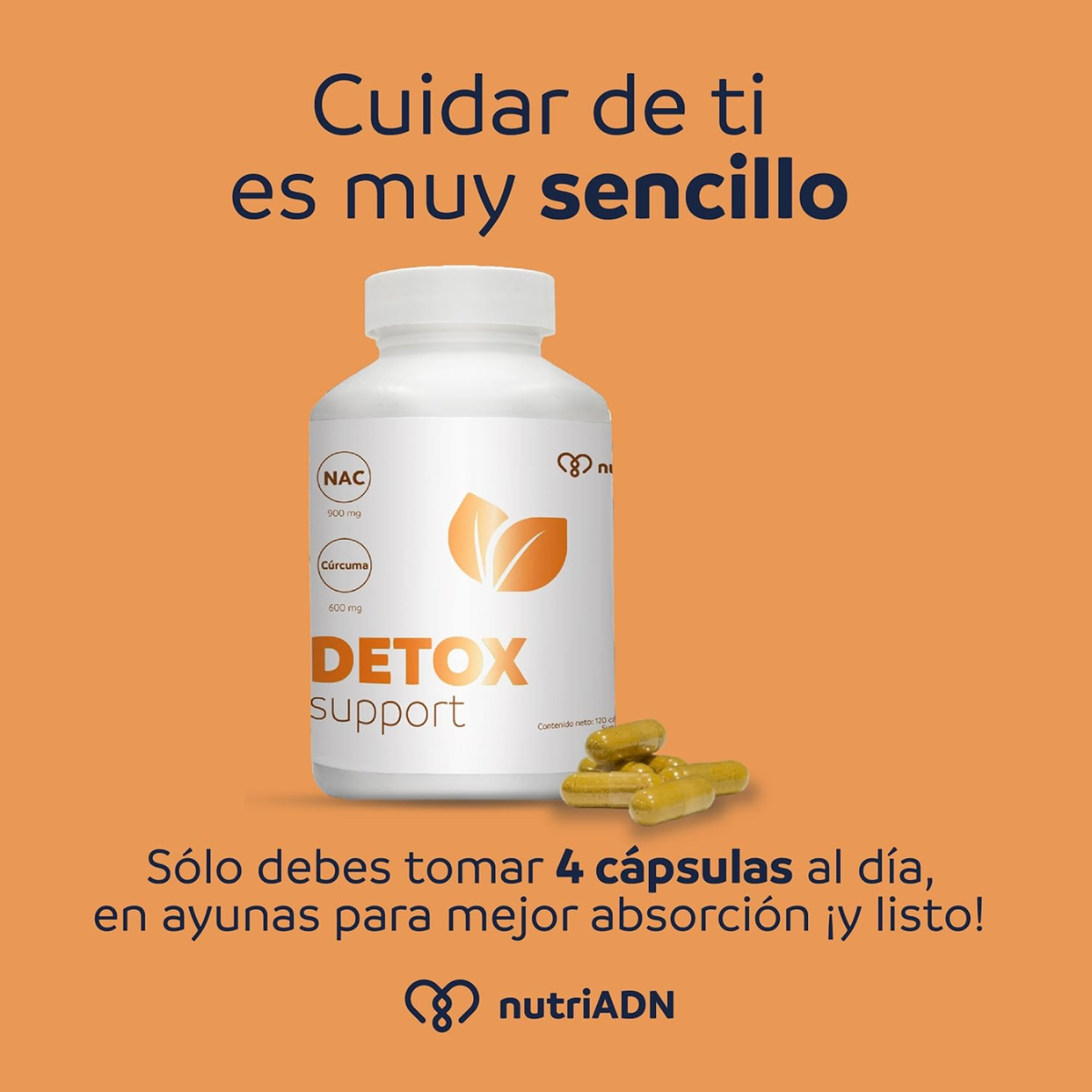 Detox Support (60 caps),NutriADN