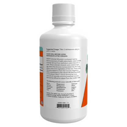 Multimineral Minerales coloidales líquidos (32 fl oz)/Colloidal Minerals Liquid