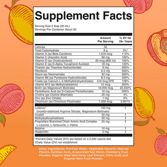 Multivitamínico Matutino + Crecimiento del Cabello (30 oz), Mary Ruth´s