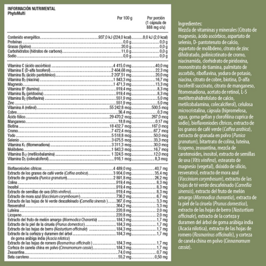 PhytoMulti - 906mg - 60 Cápsulas