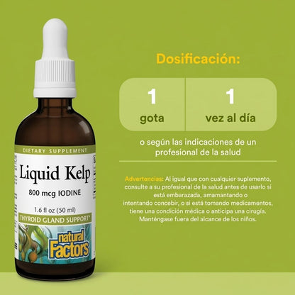 Quelpo Líquido 1.6 fl oz, Natural Factors